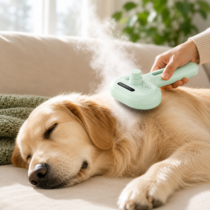 Pet Hair Steam Brush